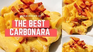 How to make the Perfect Carbonara  Original Italian recipe [upl. by Claudelle]