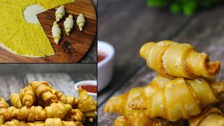 समय कम हो तो बनाए समोसा रोल samosa roll khana banane ki recipe khana [upl. by Maryellen]