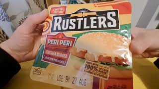 Rustlers Peri Peri Chicken Burger Is It Any Good WebbWatch [upl. by Fernas256]