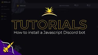 How to install a Javascript Discord bot [upl. by Lussier]