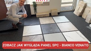 Panel SPC na podłogę  BIANCO VENATO [upl. by Norling31]