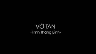 Trịnh Thăng Bình  Vỡ Tan  Piano Beat Karaoke [upl. by Eceinehs]