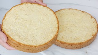 ✅Massa de bolo profissional perfeita para bolo de aniversário  Simples e fácil [upl. by Marzi]