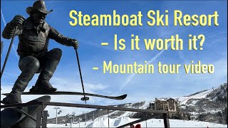 Steamboat Ski Resort  Is It Worth It 4K Insta360 [upl. by Siraved867]