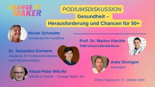 2024 Change Maker 50 Podiumsdiskussion quotGesundheit 50quot [upl. by Oilut]