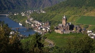 Mosel in Germany CochemMosel Holiday Region  German Moselle Valley tourism [upl. by Rede]