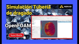 ✅ OpenFOAM  Tubería Dragado [upl. by Holds]