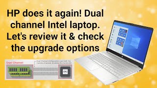 HP does it again Nice dual channel memory Intel laptop 15sfq2016na [upl. by Rennug776]