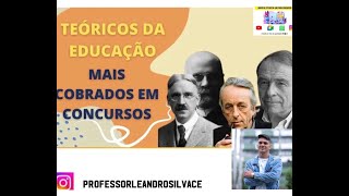 PIAGET  VIGOTSKY  WALLON  TEÓRICOS DA EDUCAÇÃO CONCEPÇÕES PEDAGÓGICAS AULA 05 📚 [upl. by Ruggiero326]