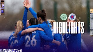 HIGHLIGHTS  Celtic 23 Rangers Women  17 Nov 2024 [upl. by Akinot]