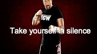 WWE Tommy Dreamer Theme song 2015  Alone  lyrics  HD Exit 2 enter  Alone with lyrics HD [upl. by Retsae]