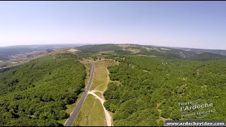 Ardèche  Sommet ardéchois Les Valadous 4K [upl. by Ecikram]