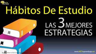 💣Hábitos De Estudio Las 3 MEJORES ESTRATEGIAS de Estudio Para Crear un Hábito y ESTUDIAR BIEN [upl. by Hsac]