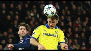 Branislav Ivanovic Beautiful Goal vs PSG Champions League 2015 [upl. by Hughes]