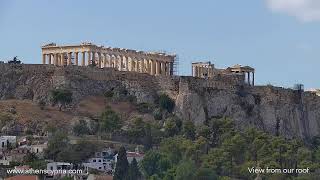 Live view from Athens Cypria Hotel [upl. by Aicenek531]