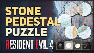 Stone Pedestal Puzzle Resident Evil 4 Remake [upl. by Lyle393]