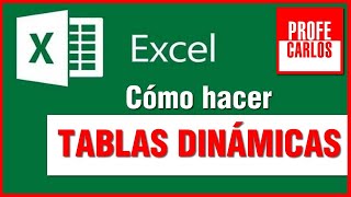 Cómo hacer tablas dinámicas en Excel [upl. by Venezia552]