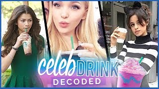 DOVE CAMERON VS CAMILA CABELLO STARBUCKS DRINKS  Celebrity Drinks Decoded [upl. by Aibonez]