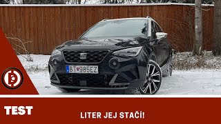 Liter jej stačí 2022 Seat Arona FR 10 TSI TEST  Dominiccarssk [upl. by Dorotea]