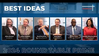 DoubleLine Capital Round Table Prime 2024 Part 3  Best Ideas [upl. by Juxon]