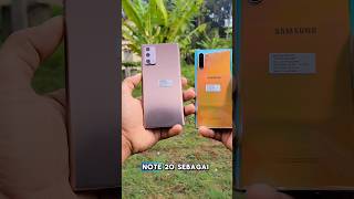 Beberapa alasan memilih galaxy note 20 dibanding note 10 [upl. by Enert]