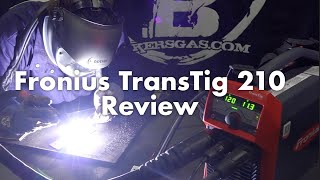 Fronius TransTIG 210 Review and Demo [upl. by Waal]