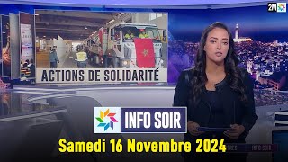 Info soir  Samedi 16 Novembre 2024 [upl. by Airotal]