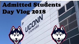 Admitted Students Day at UCONN Stamford VLOG 2018 [upl. by Ahsiemaj159]