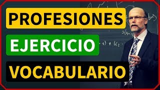 Las profesiones y ocupaciones en inglés Ejercicios de vocabulario en inglés con imágenes  2 [upl. by Lovash314]