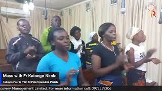 Mass with Fr Katongo Nkole [upl. by Kato]