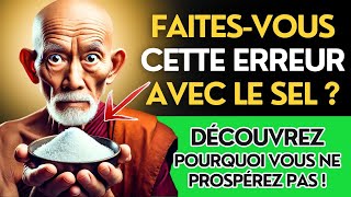 997  FONT CETTE ERREUR AVEC LE SEL – VOILÀ POURQUOI ILS NE PROSPÈRENT PAS   SAGESSE BOUDDHISTE [upl. by Suzette]