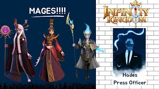 Hades Tier Lists Mages  Infinity Kingdom [upl. by Airan]