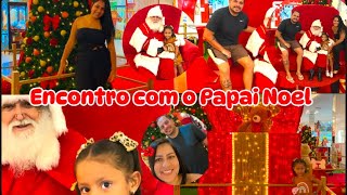 A chegada do papai noel no shopping 🎅🎄 [upl. by Nasas]