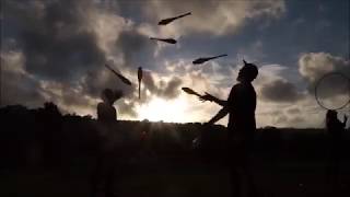 UK Brightons Jugglers Playing in Preston Park [upl. by Delija]