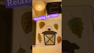 Satisfying fall Coloring Page asmr satisfyingvideo [upl. by Eiznekcam]