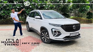 AllNew MG Hector Plus 2020  Better Than Its Rival On Road Price  Drive Impression  Depth Review [upl. by Pazia]