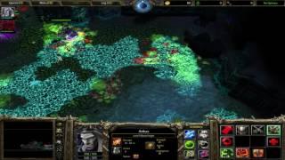 Warcraft 3 The Frozen Throne  Undead  Chapter 7 Part 1  Into the Shadow Web Caverns Hard [upl. by Inger484]