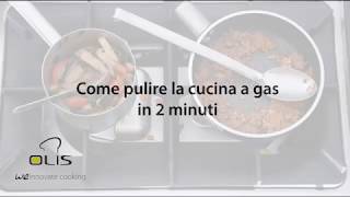 Come pulire la cucina a gas in 2 minuti [upl. by Castro731]