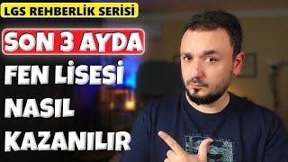 Son 3 Ayda Fen Lisesi Nasıl Kazanılır 7 Madde İle Puanını YÜKSELT [upl. by Bonucci975]