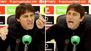 FURIOUS CONTE RANT 😡  I see SELFISH PLAYERS I don’t want to HIDE IT ANYMORE Spurs USED TO IT [upl. by Swithbart]