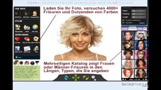 Frisuren Testencom  Laden Sie Ihr Foto Versuchen Virtuellen Frisuren Haarfarbe zu Ändern Online [upl. by Marten]