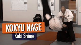 KOKYU NAGE  Kubi Shime Aikido Iwama [upl. by Alatea]