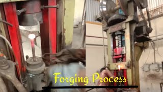 Forging Process To Manufacturing Bolt Head [upl. by Abibah597]