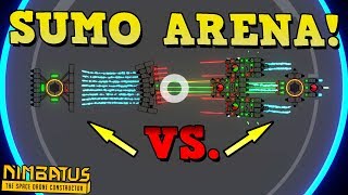 SUMO ARENA CHALLENGES  Nimbatus The Space Drone Constructor Gameplay Ep 4 [upl. by Remmer]