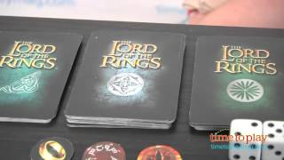 The Lord of the Rings The Complete Trilogy Adventure Board Game from Pressman Toy [upl. by Warp]