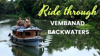 Ride through Vembanad backwaters [upl. by Letsirk]