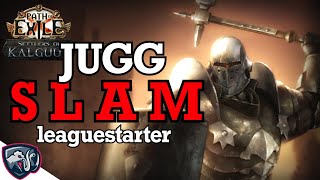 EARTHSHATTER JUGGERNAUT SLAM  PoE Leaguestarter Build 325 Settlers of Kalguur [upl. by Airdua571]