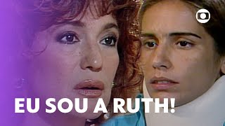 Ruth revela para Clarita que ela não é a Raquel  Mulheres de Areia  TV Globo [upl. by Baniez]