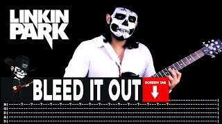 【LINKIN PARK】 Bleed It Out  cover by Masuka  LESSON  GUITAR TAB [upl. by Meagan494]