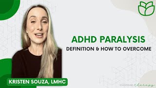 ADHD Paralysis Definition amp How to Overcome [upl. by Amian110]